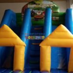 Sea Double Lane Inflatable Dry Slide 5x6m Pvc Giant Slides - 2