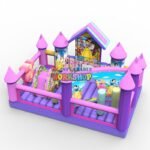 Snow White Inflatable Bouncer Castle - 2
