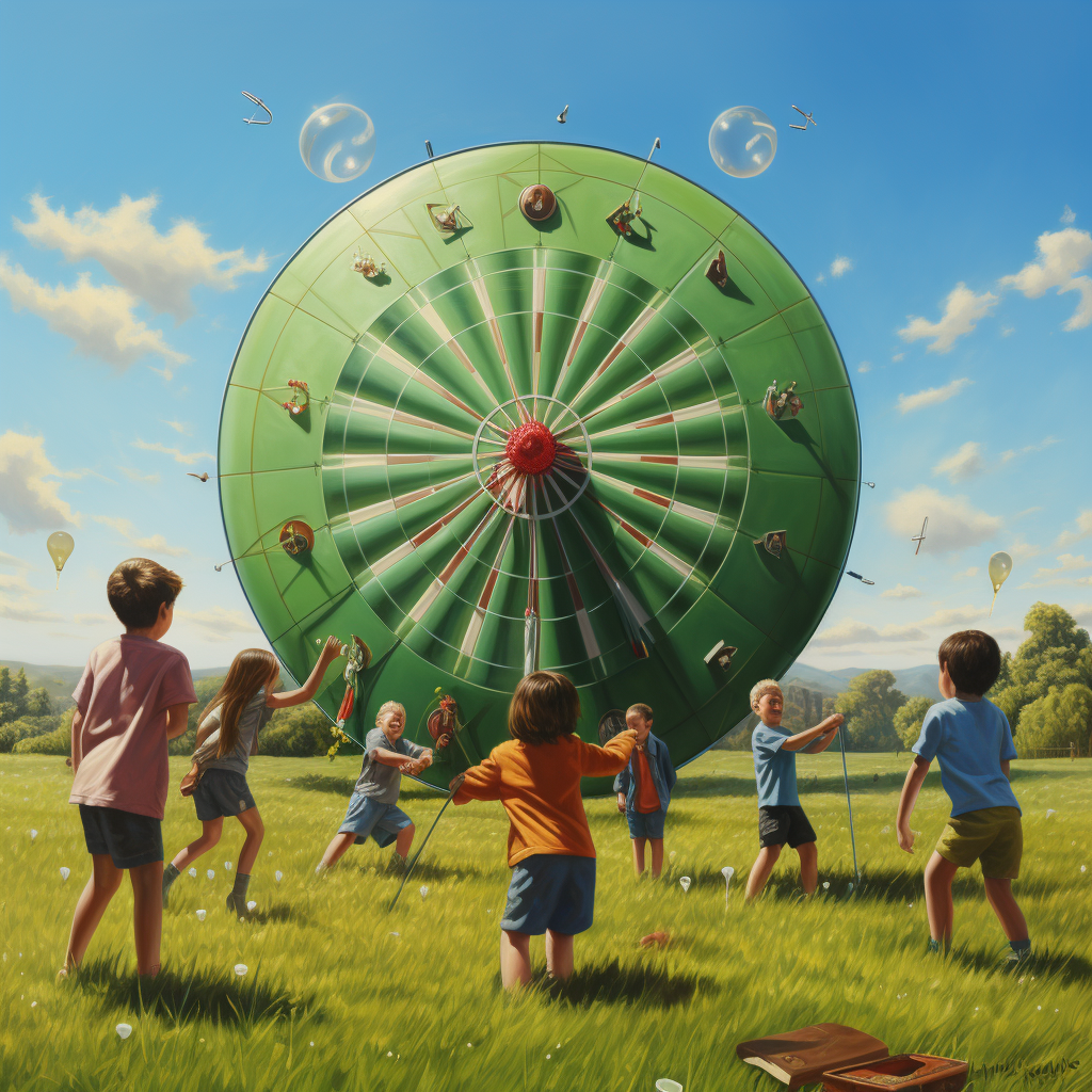 Setting Up Your Outdoor Inflatable Soccer Dart Game for Kids