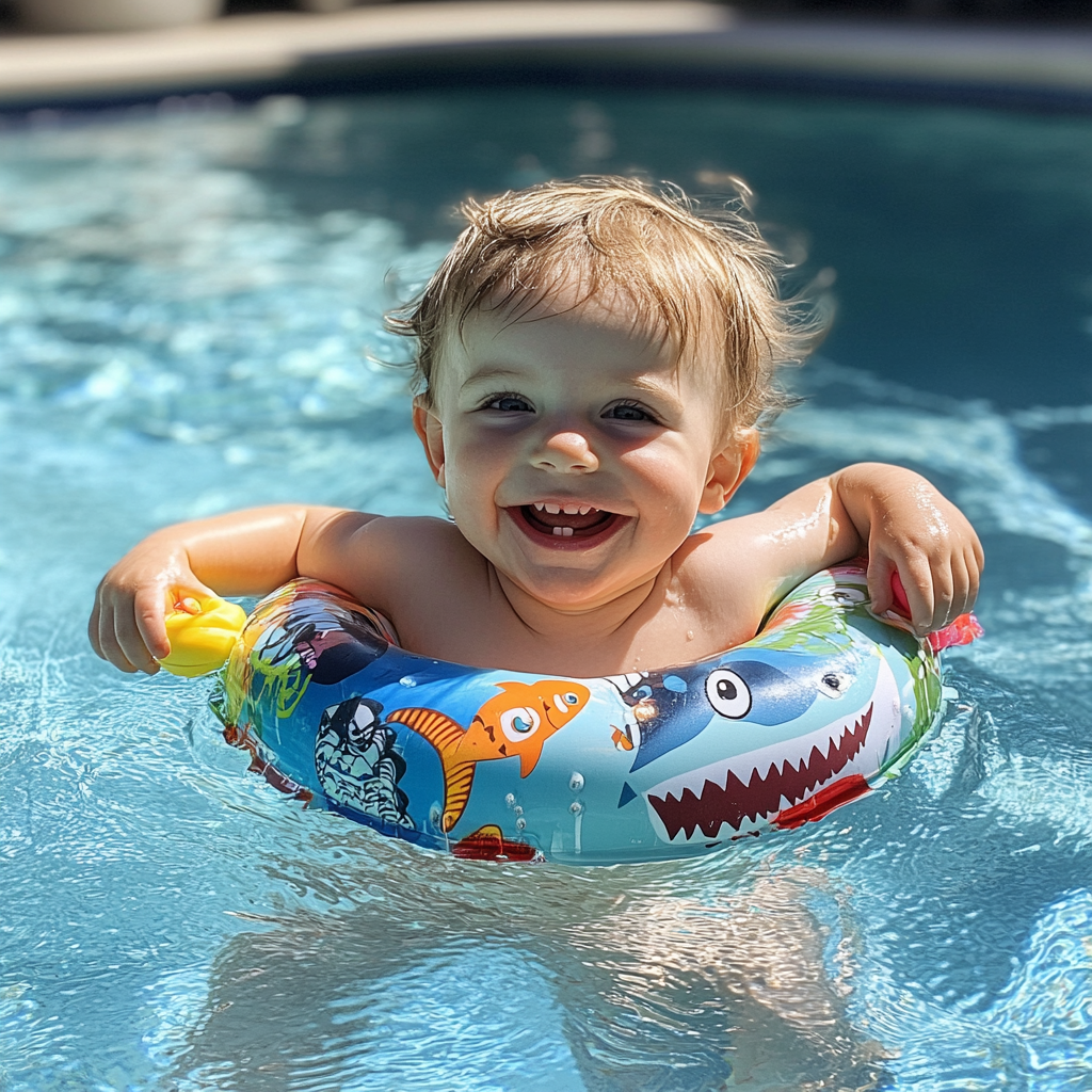 Enhancing Water Confidence for Toddlers Using Neck Float Ring Enhancing Water Confidence for Toddlers Using Neck Float Ring