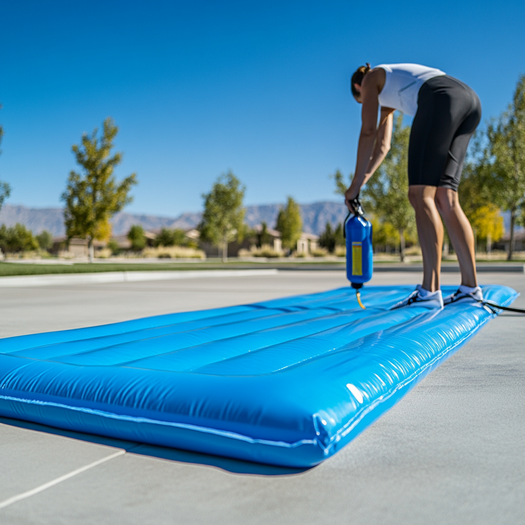 How to Properly Inflate and Maintain an Airtrack Gymnastics Mat  