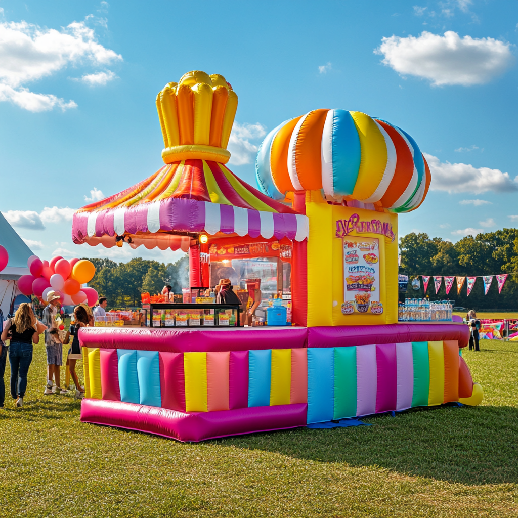 Exploring the Advantages of Inflatable Concession Stands for Outdoor Events