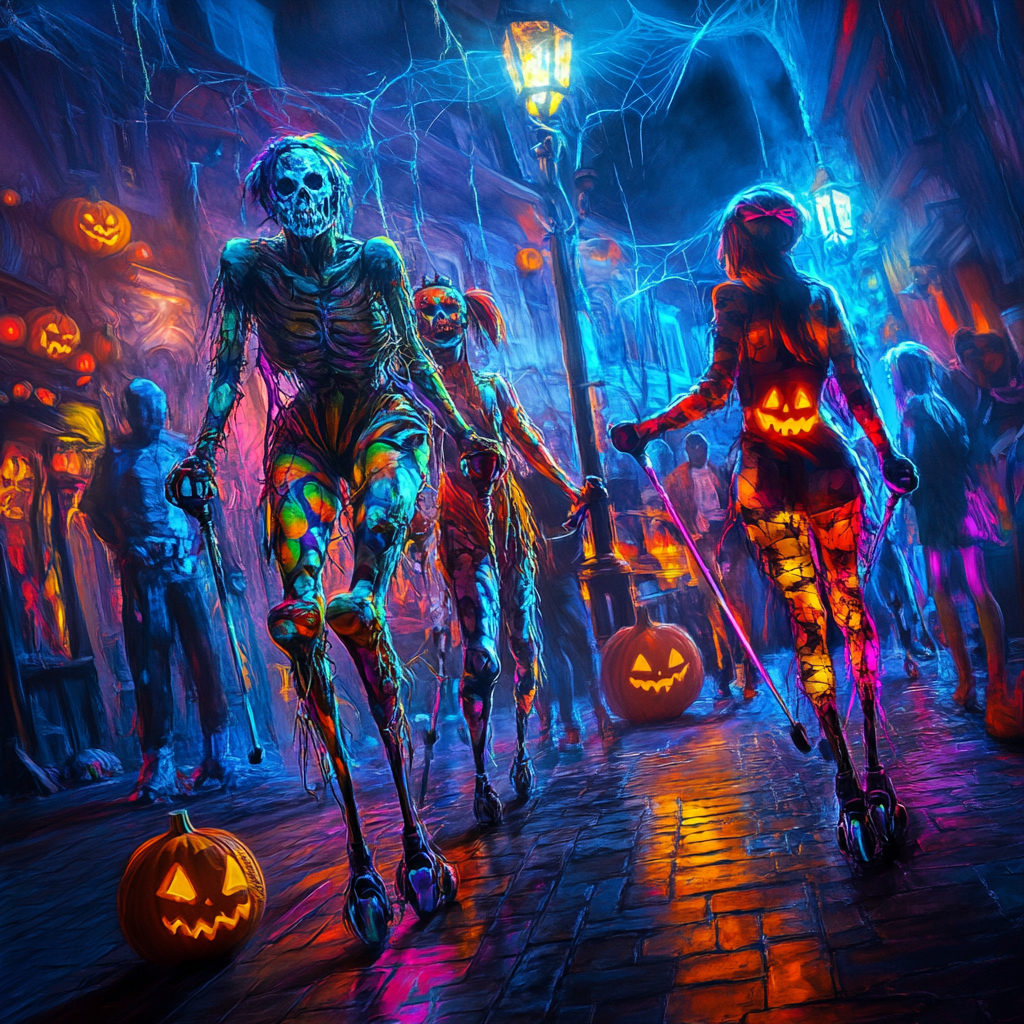 Festive Inflatable Walking Aids for Halloween Celebrations: A Unique Accessory  