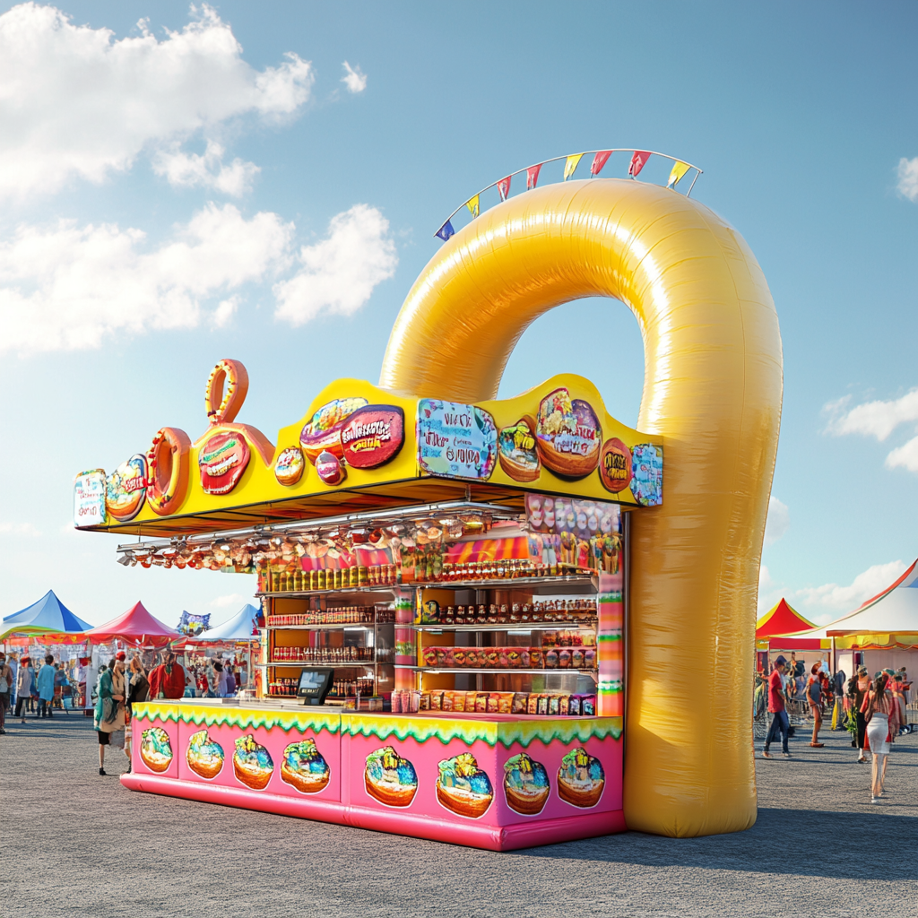 Steps for Setting Up a PVC Inflatable Concession Stand for Fairs