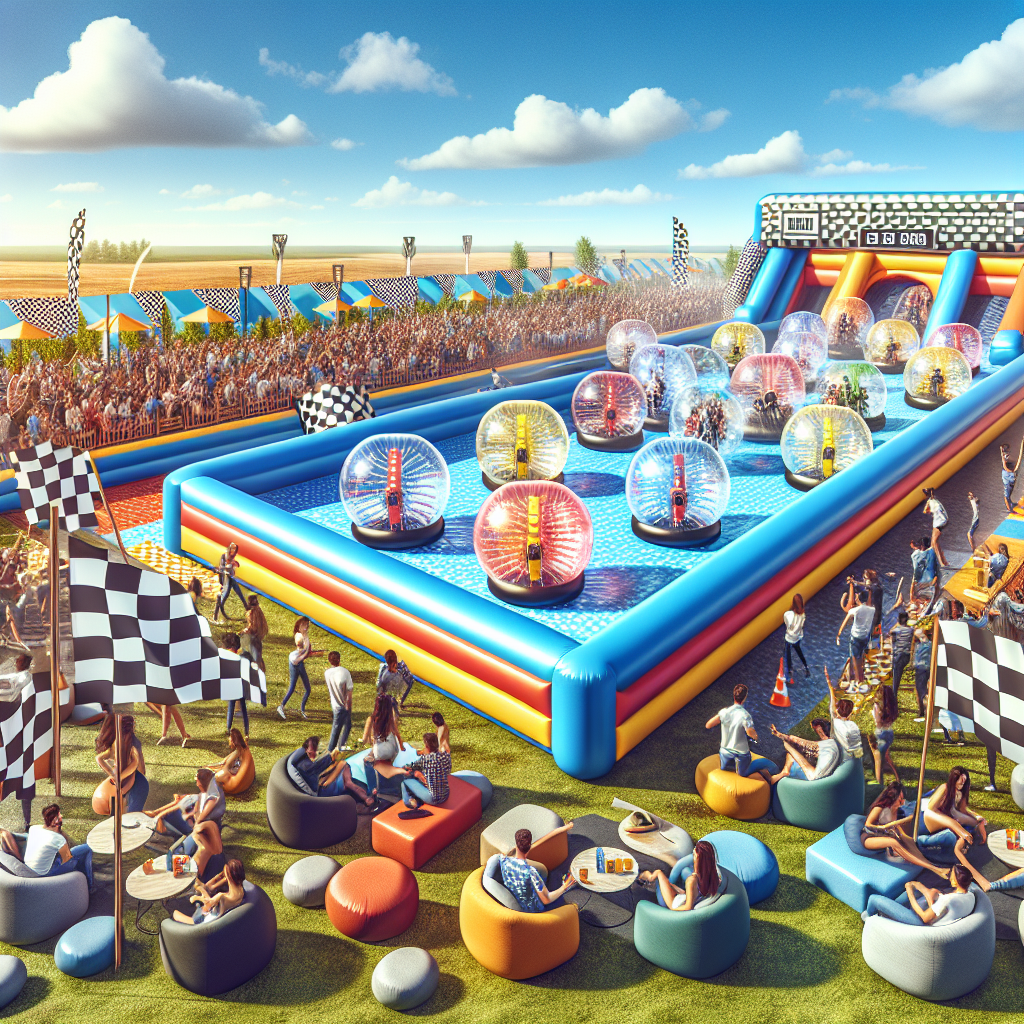 How to Easily Set Up an Inflatable Track for Outdoor Racing Events  