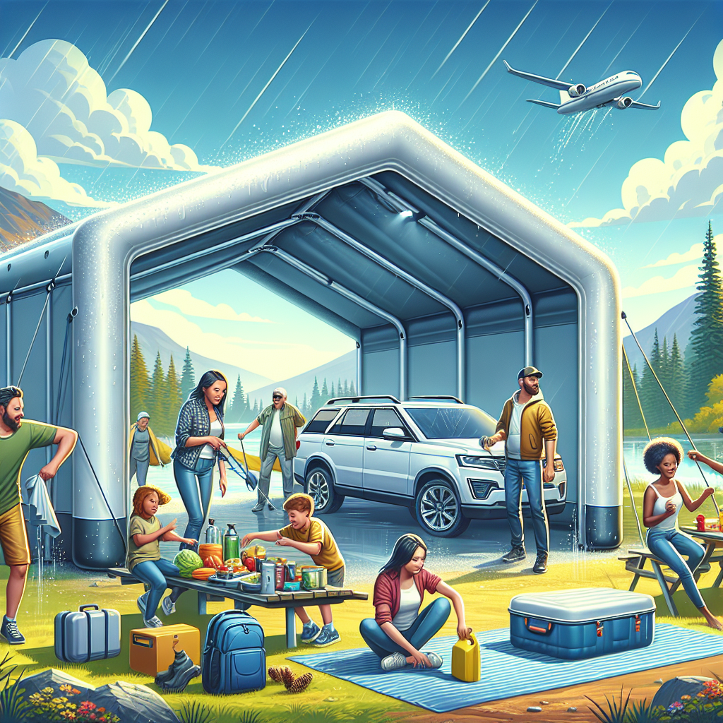 Key Features of the Best Waterproof Inflatable Garage Tent for Outdoor Events  