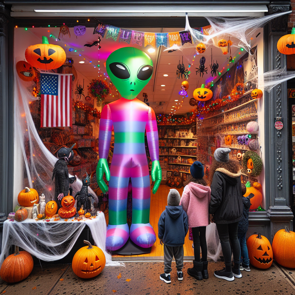 Transform Your Space with Eye-Catching Halloween Inflatable Decorations for Businesses  