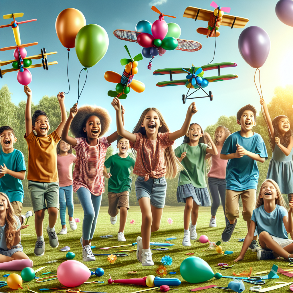 Engaging Balloon Helicopter Activities for Kids Parties and Gatherings  