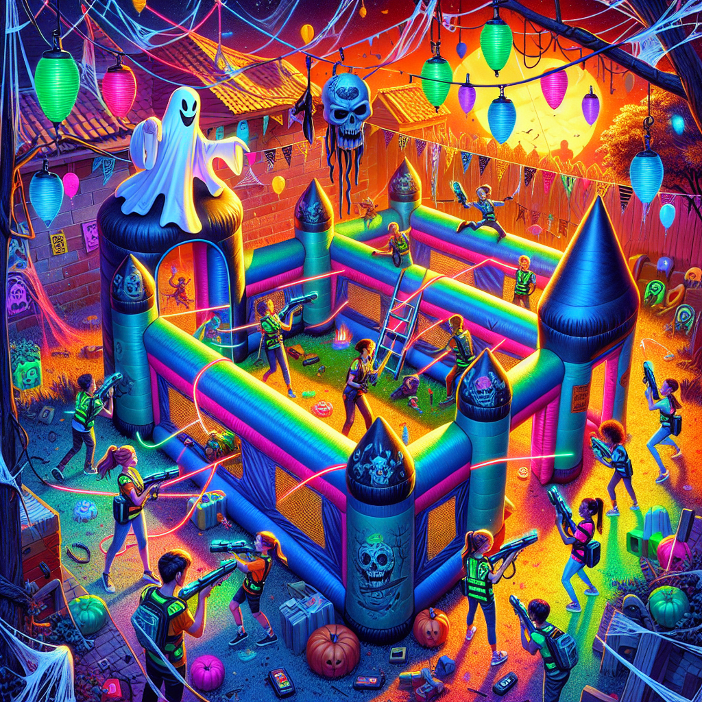 Unleash the Fun of Action-Packed Inflatable Haunted Mazes at Your Next Event  