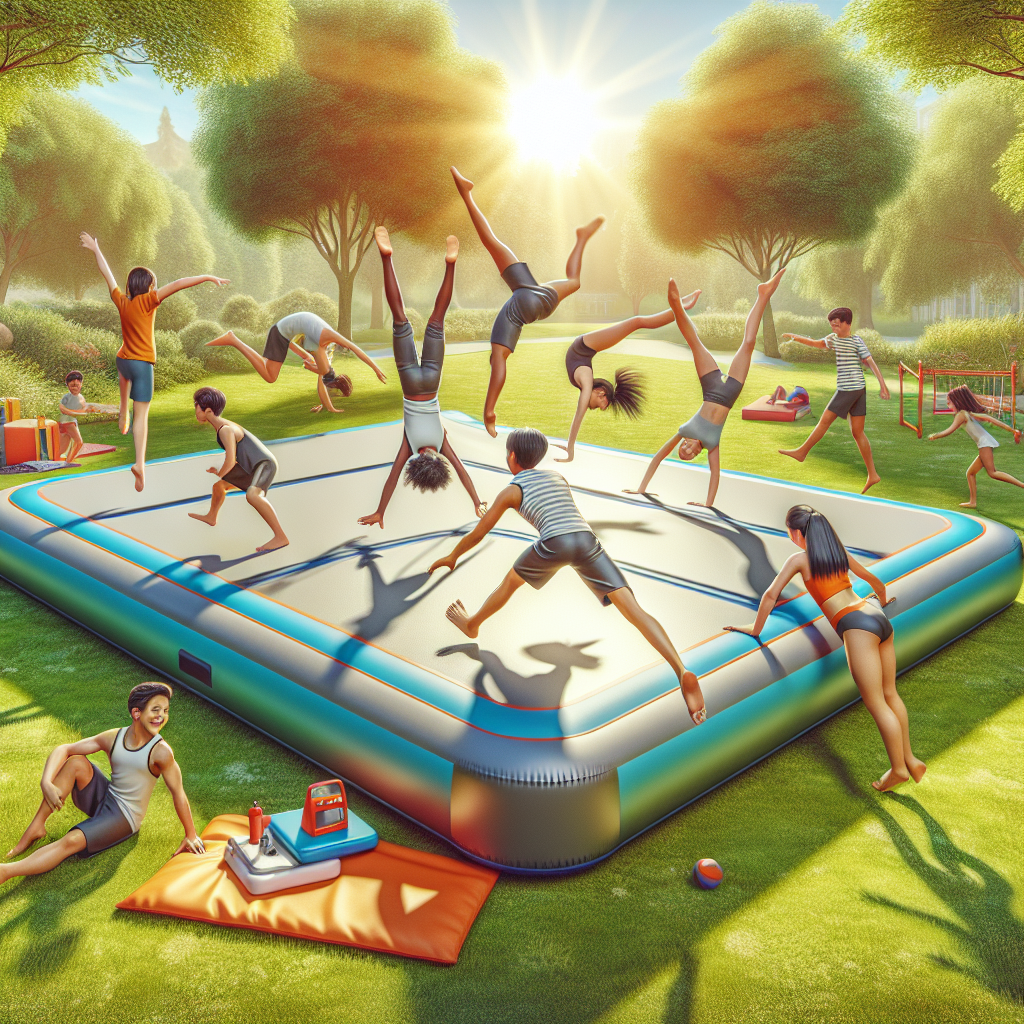 Exploring the Versatility of Portable Air-filled Gymnastics Mats for Indoor and Outdoor Practice  