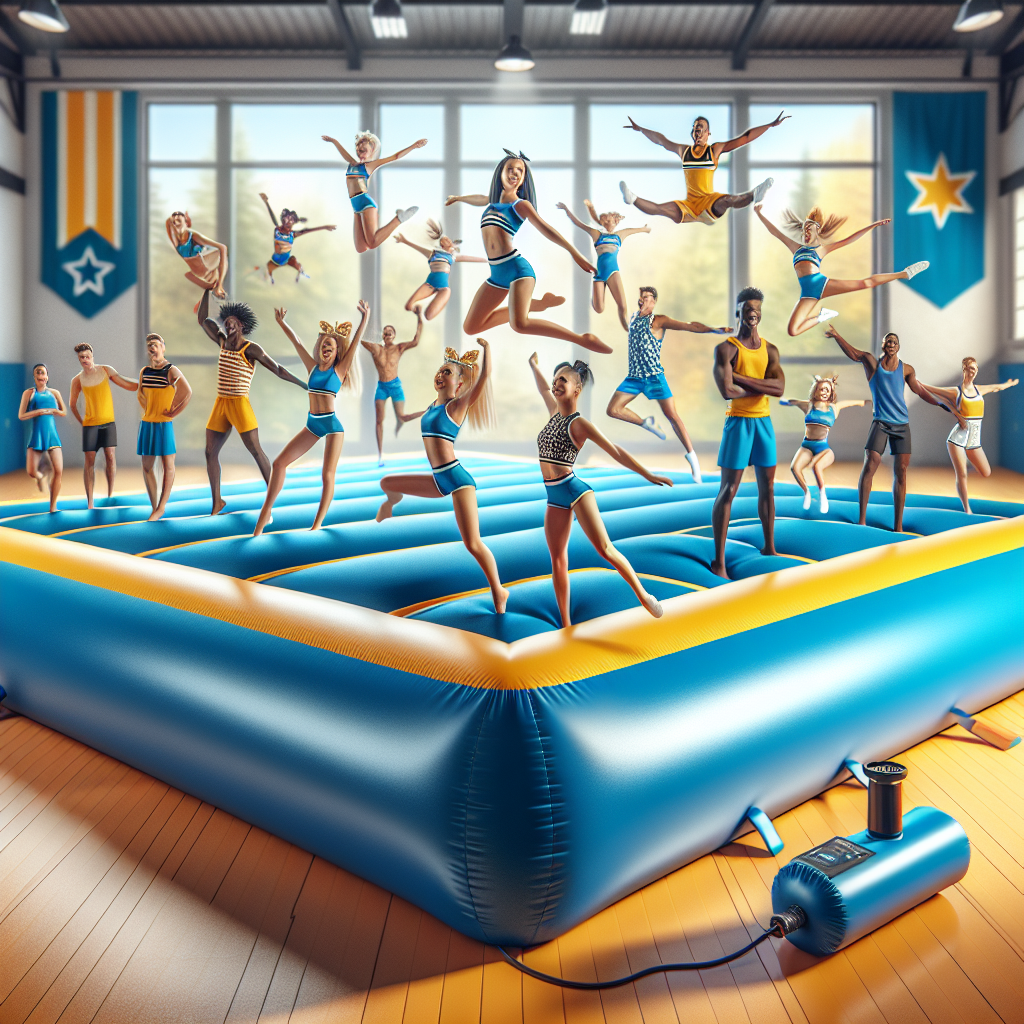 Quick and Easy Setup: The Ultimate Solution for Cheerleading Practice Quick and Easy Setup: The Ultimate Solution for Cheerleading Practice