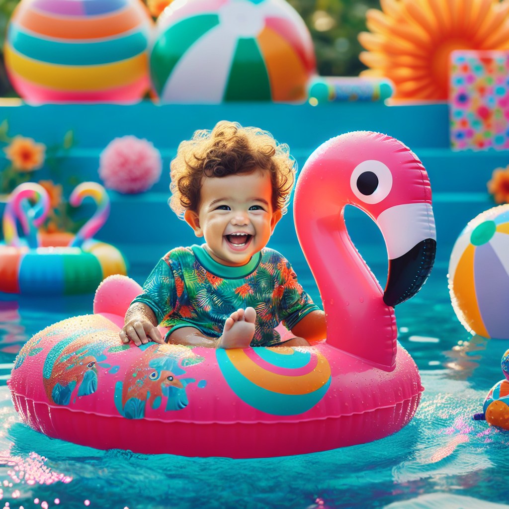 Why the Toddler-Friendly Inflatable Flamingo Pool Float is a Must-Have for Water Adventures  
