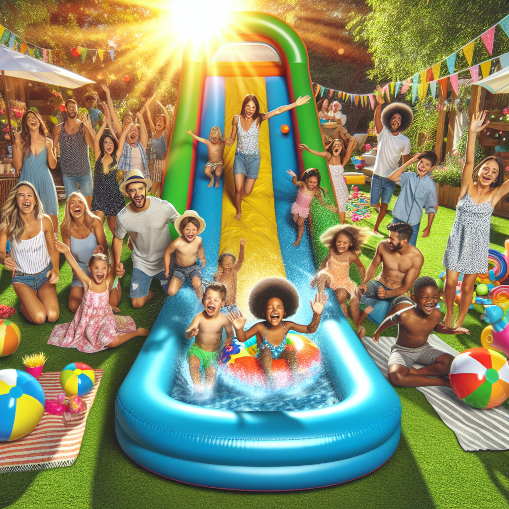 Creating Lasting Memories with Family-Friendly Inflatable Water Slides for Backyard Fun  