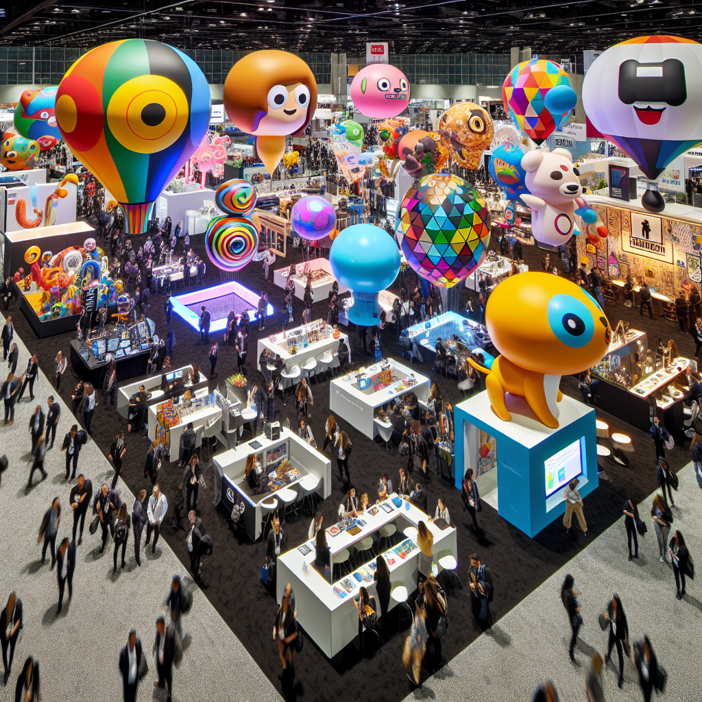 Effective Promotional Strategies Using Large Helium Inflatable Balloons for Trade Shows  