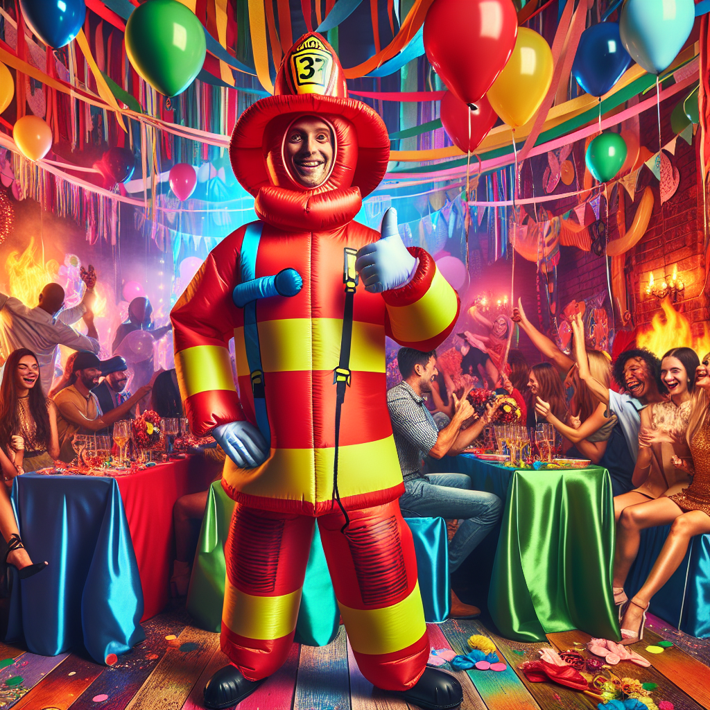 Why the Inflatable Fireman Costume Is Perfect for Themed Parties and Events  