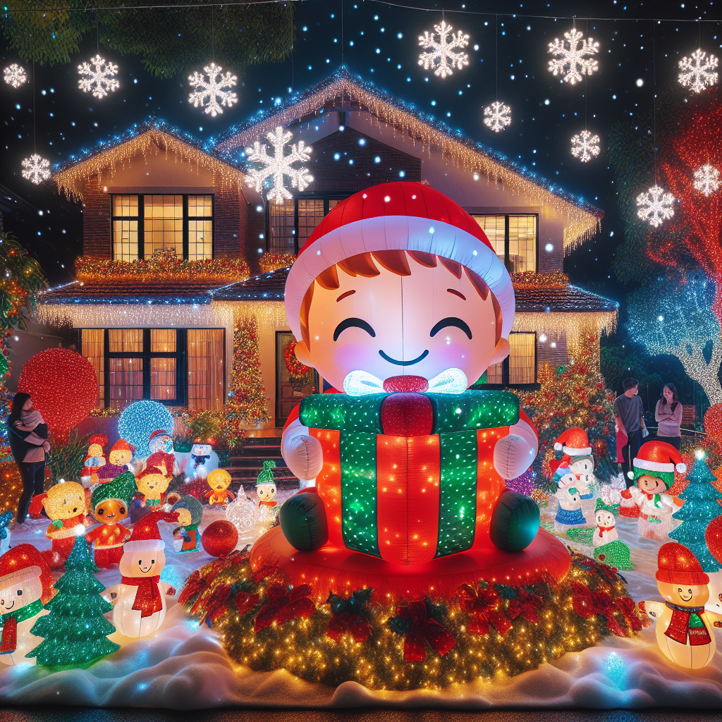 Creating a Warm and Inviting Christmas Atmosphere with Inflatable Displays  