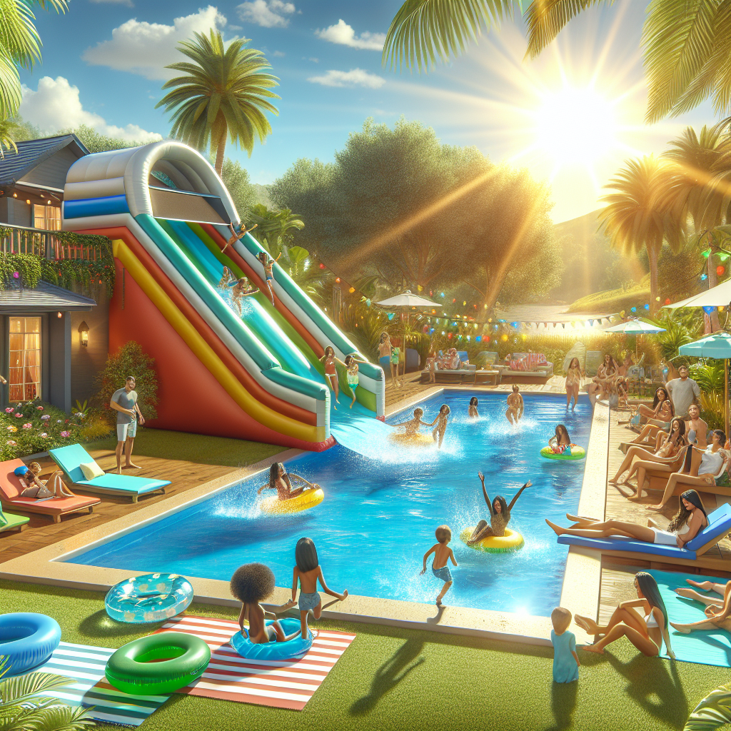 Step-By-Step Guide: How To Set Up A Water Slide With Pool For Summer Events Step-By-Step Guide: How To Set Up A Water Slide With Pool For Summer Events