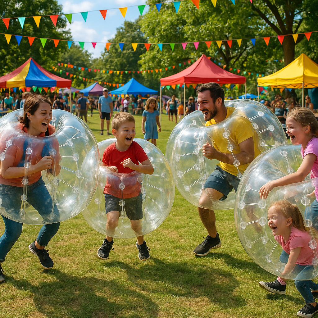 Enhancing Engagement at Events with a Durable Bubble Ball for Outdoor Games and Events  