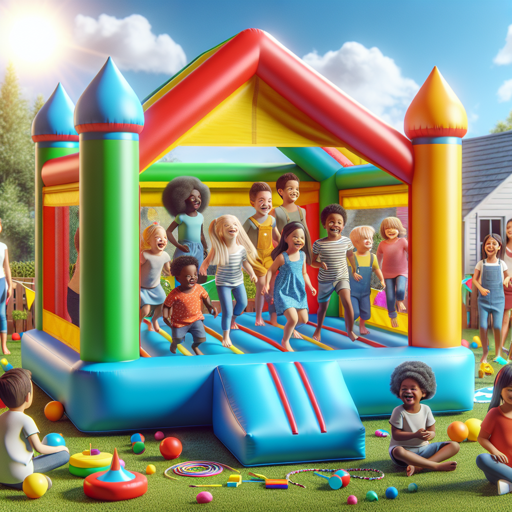 Exploring the Benefits of a Backyard Inflatable Playhouse for Active Playdates  