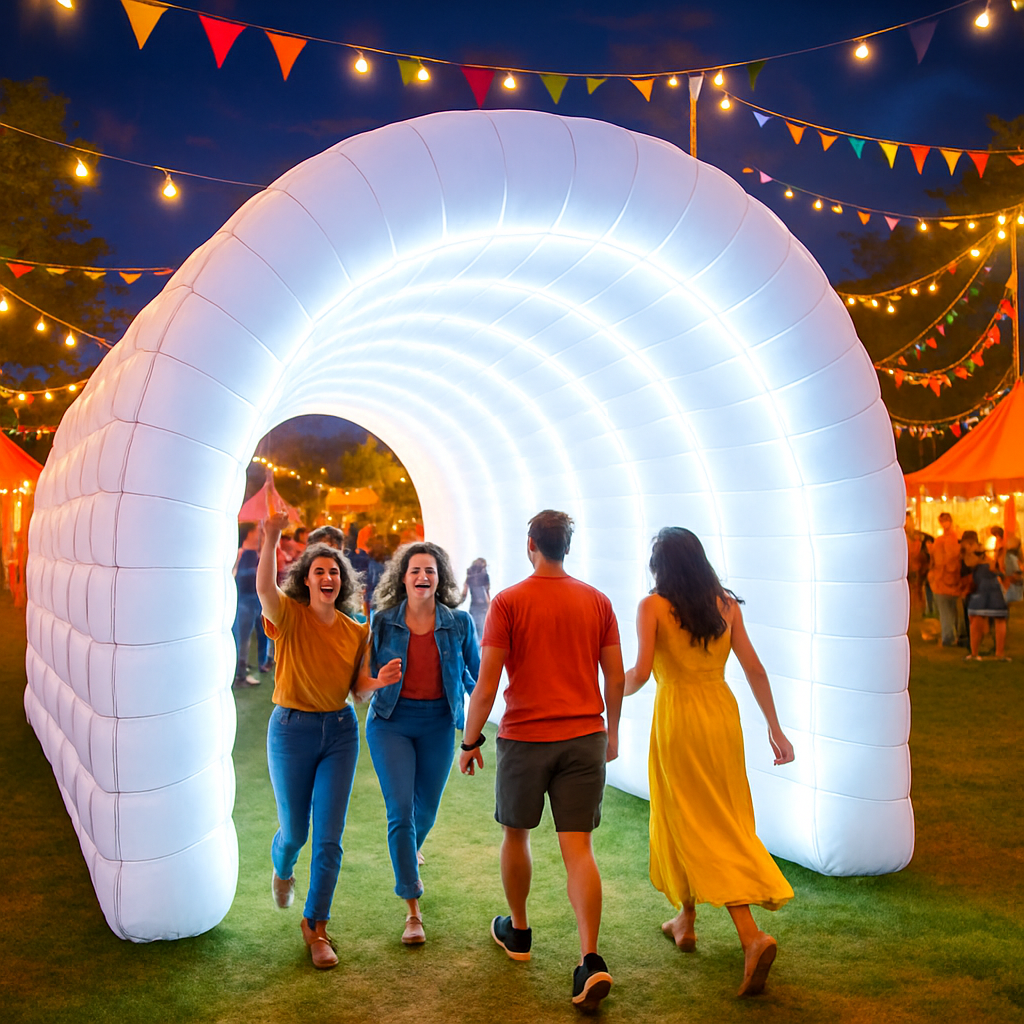 Enhancing Your Event Atmosphere with Unique Inflatable Tunnel Designs for Festivals and Special Occasions  