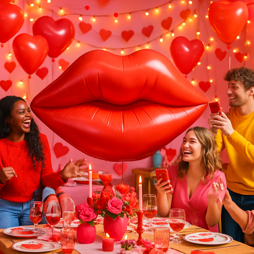 Transform Your Celebrations with an Inflatable Red Lips Decoration for Valentine's Day Parties Transform Your Celebrations with an Inflatable Red Lips Decoration for Valentine's Day Parties