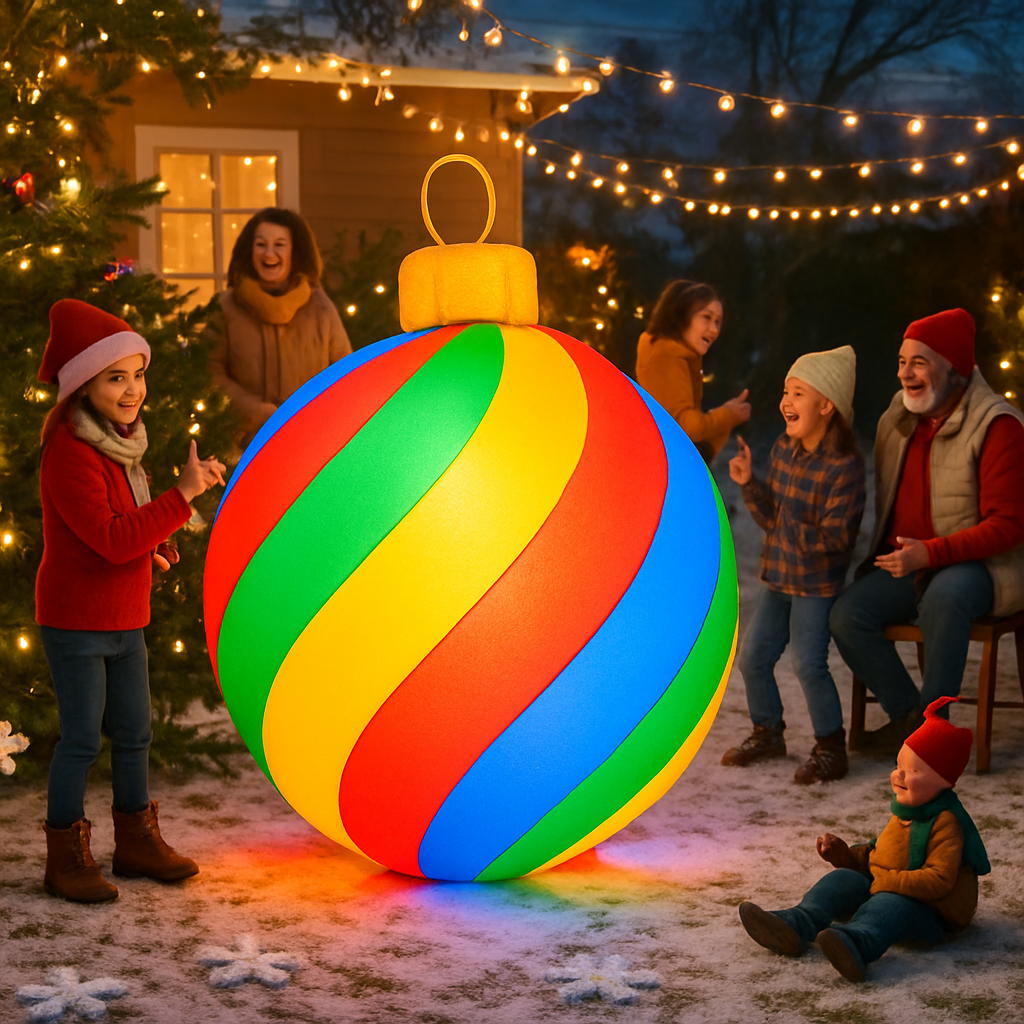 Transform Your Space with Jumbo Inflatable Christmas Balls for Outdoor Holiday Parties Transform Your Space with Jumbo Inflatable Christmas Balls for Outdoor Holiday Parties