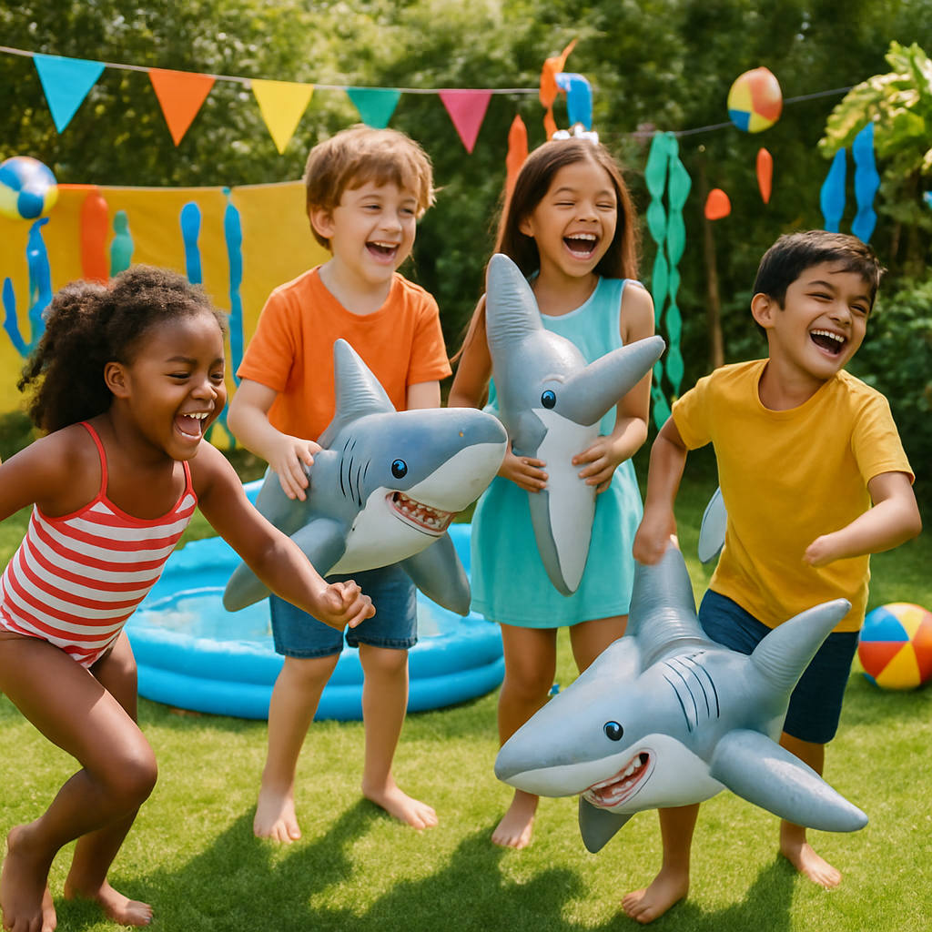 Unleashing Creativity: Imaginative Play with Inflatable Shark Toys for Children  