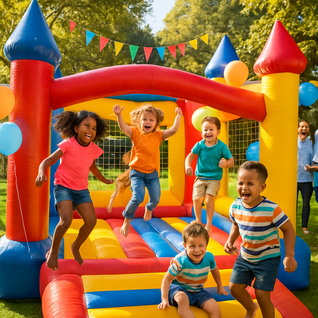 Choosing the Best Inflatable Bounce Houses for Kids Birthday Parties  