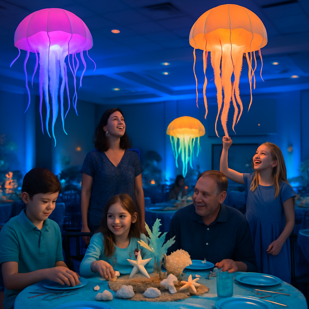 Creating a Whimsical Atmosphere: How to Use Inflatable Jellyfish for Themed Events  
