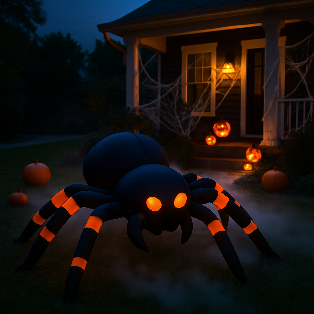 Creative Placement Ideas for Your Giant Inflatable Spider to Maximize Impact