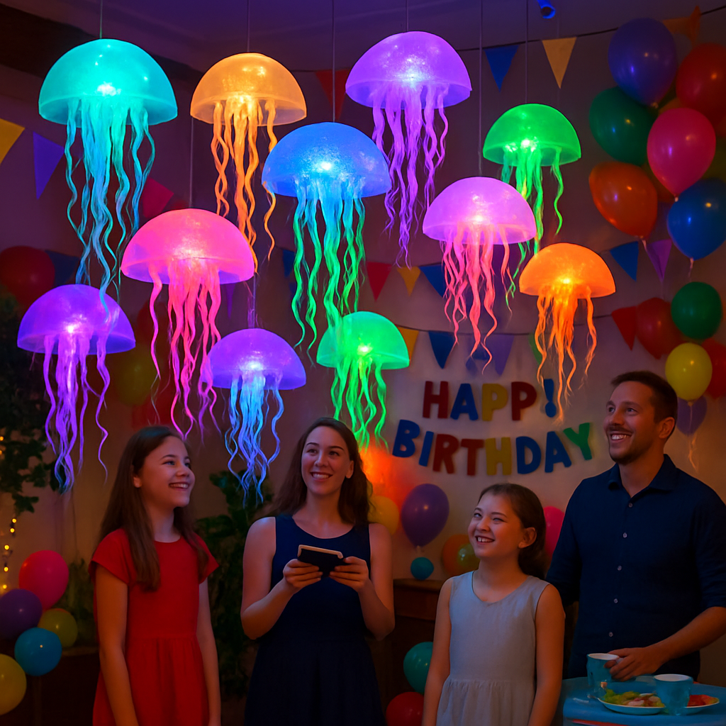 Easy Setup Tips for LED Jellyfish Balloons at Birthday Parties  