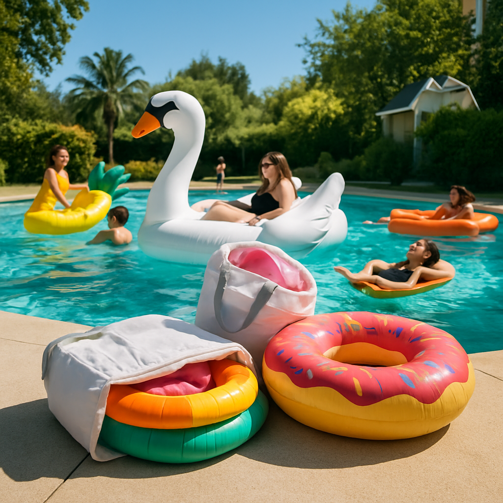 Easy to Store Inflatable Floats: The Perfect Solution for Summer Pool Parties  