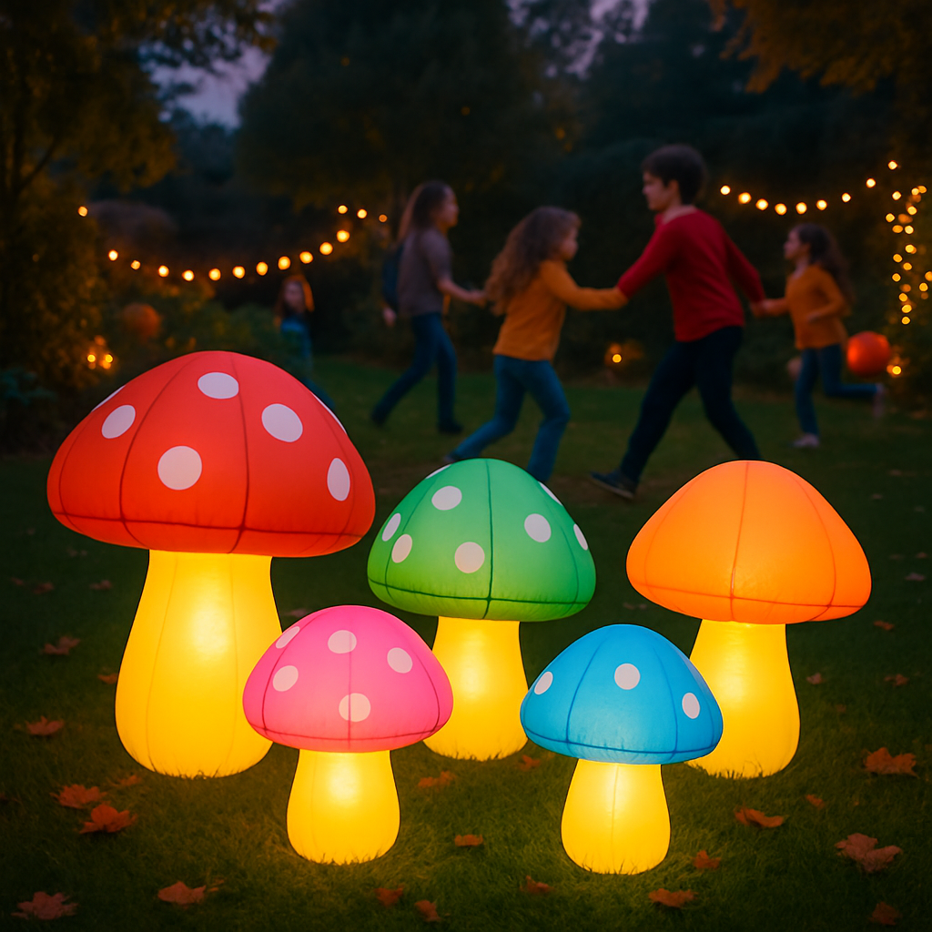 Fun Inflatable Mushroom Toys: The Perfect Addition for Seasonal Events Fun Inflatable Mushroom Toys: The Perfect Addition for Seasonal Events
