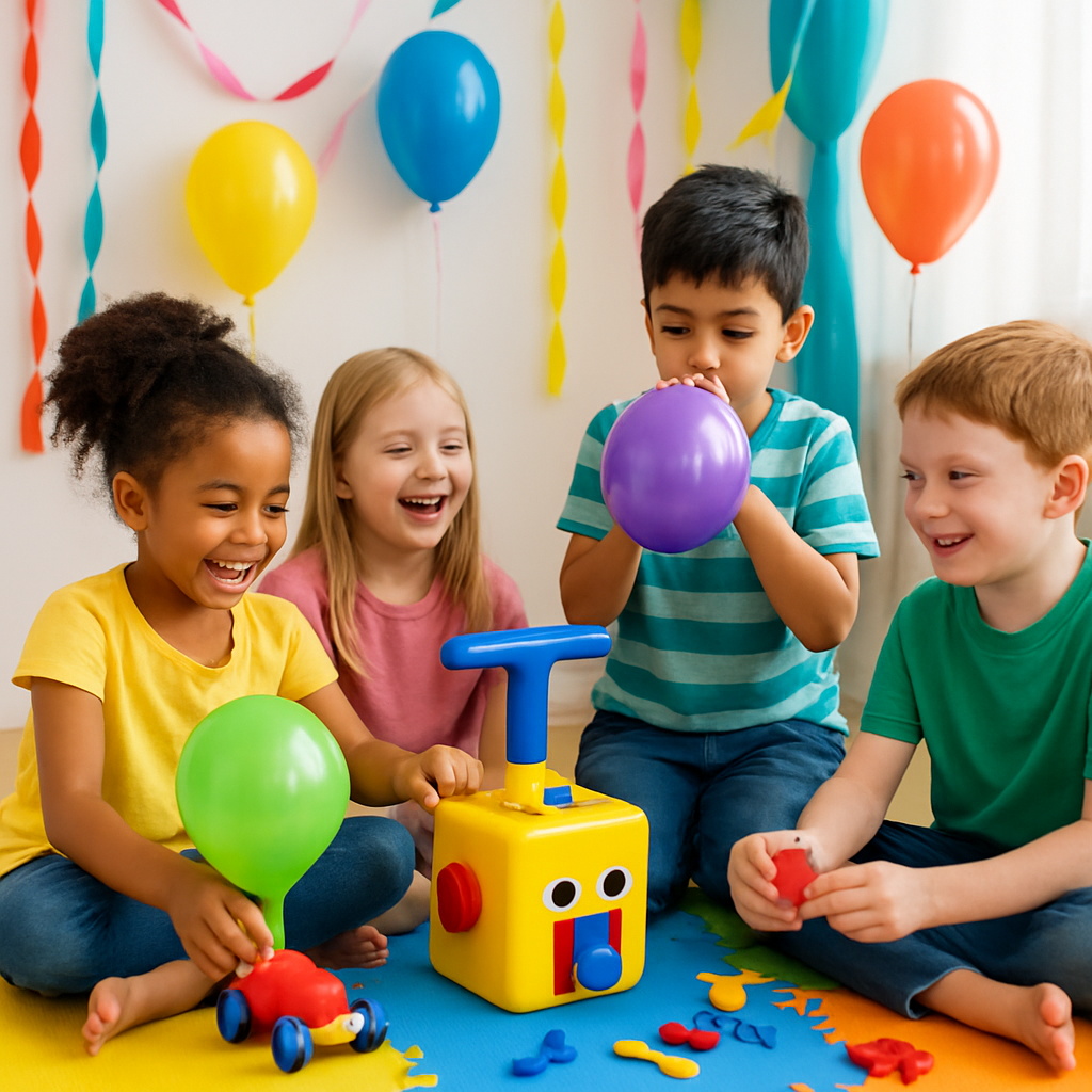 Fun and Interaction: The Perfect Interactive Balloon Inflator Toy for Playdates  