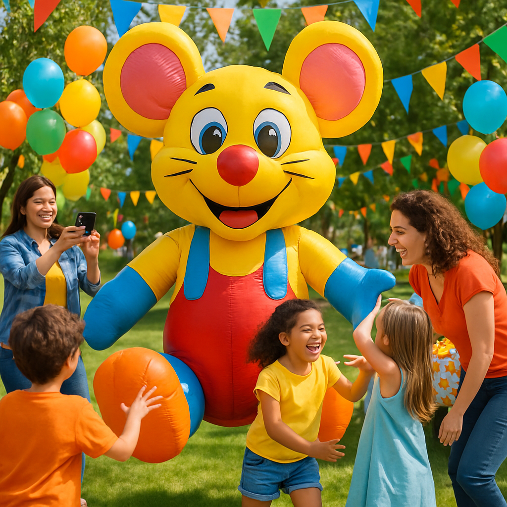 Interactive Fun: Engaging Guests with a Whimsical Inflatable Experience