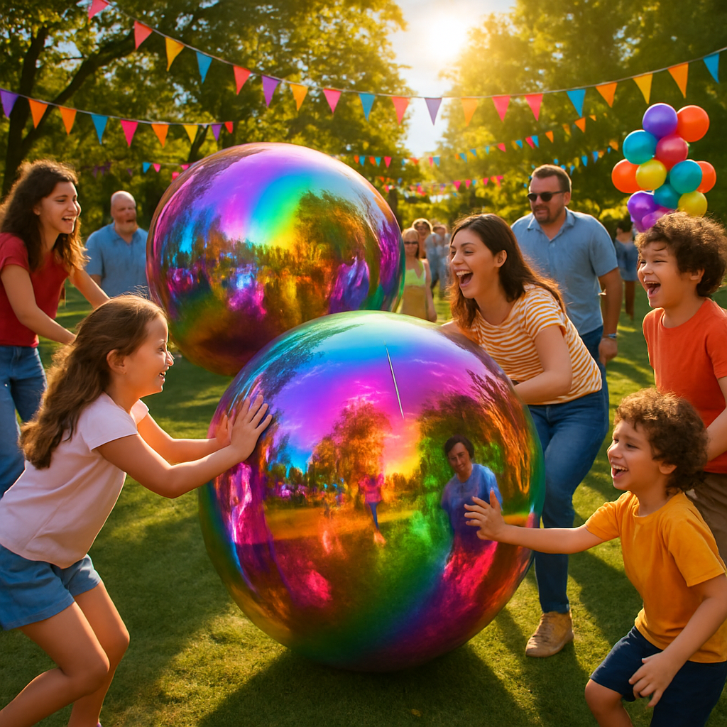 Maximizing Audience Interaction and Fun with Giant Reflective Bubble Balls at Your Event