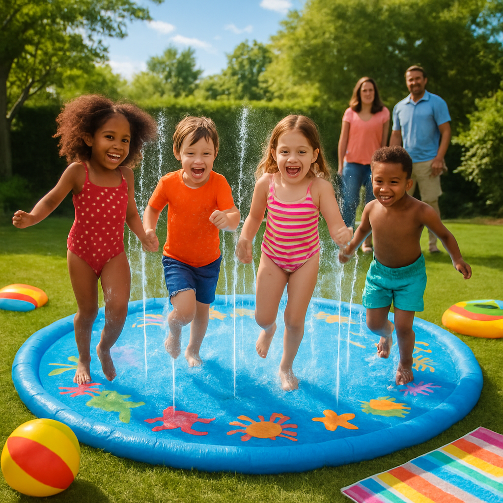 Why an Extra Large Kids Splash Pad is Essential for Summer Outdoor Fun  
