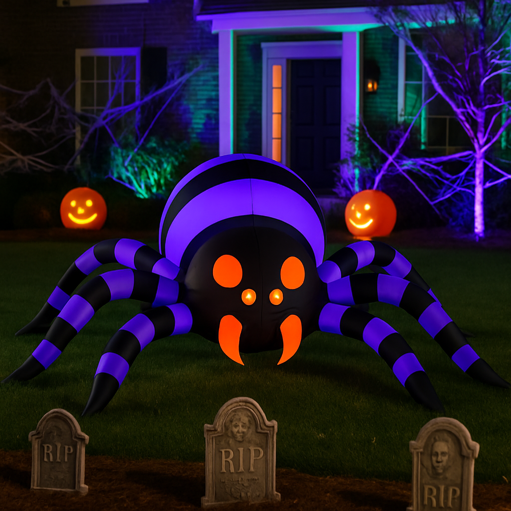 Easy Setup Large Halloween Inflatable Decorations for Parties  