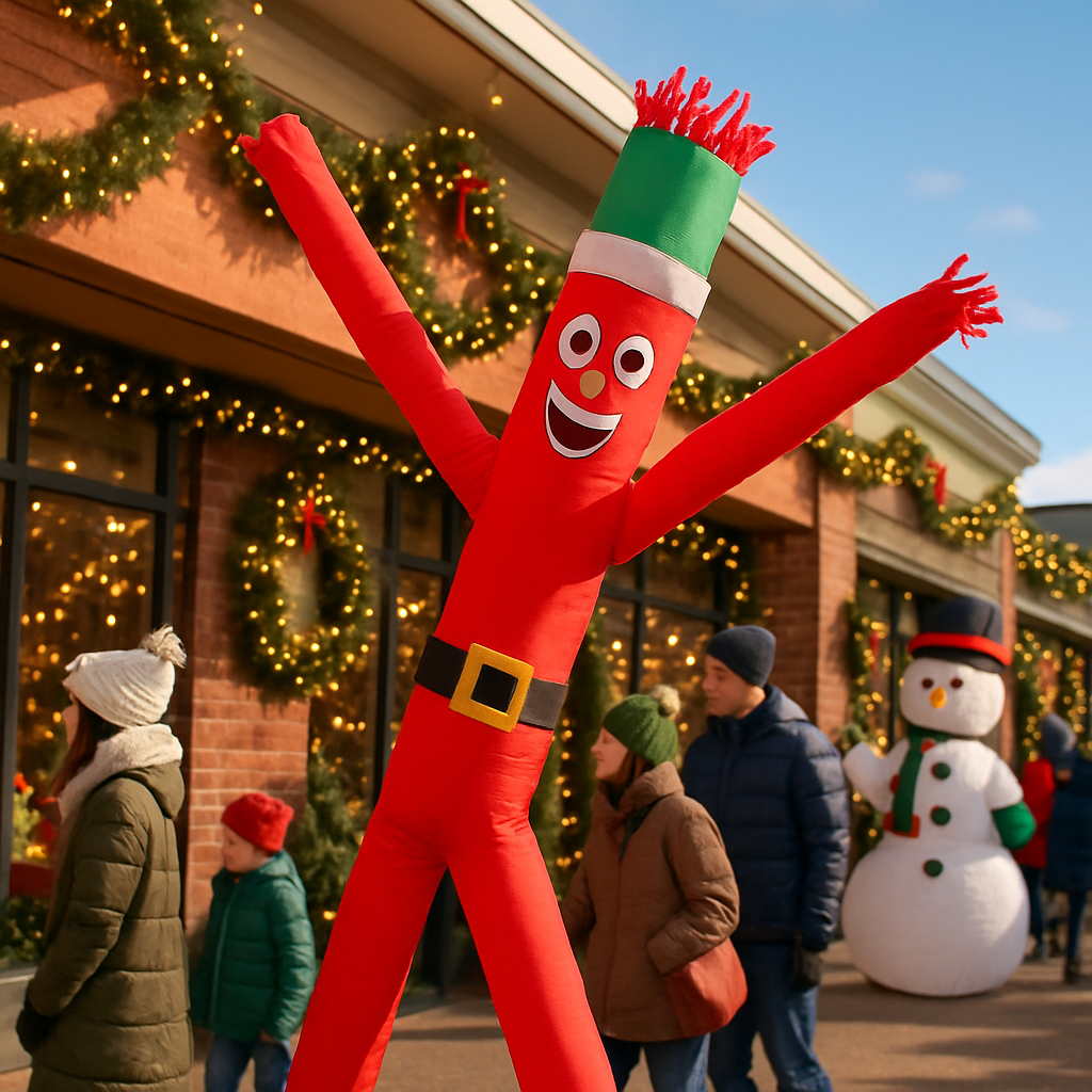 Unleashing the Fun: How to Use Inflatable Decorations for Christmas Marketing  