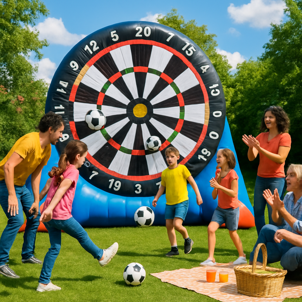 Best Inflatable Human Soccer Dart Board Game for Outdoor Parties: Choosing the Right One  