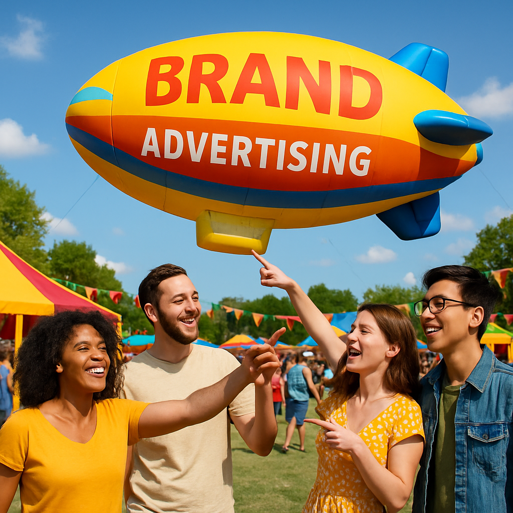 Creating Unforgettable Experiences: Attention-Grabbing Inflatable Advertising Solutions for Festivals  
