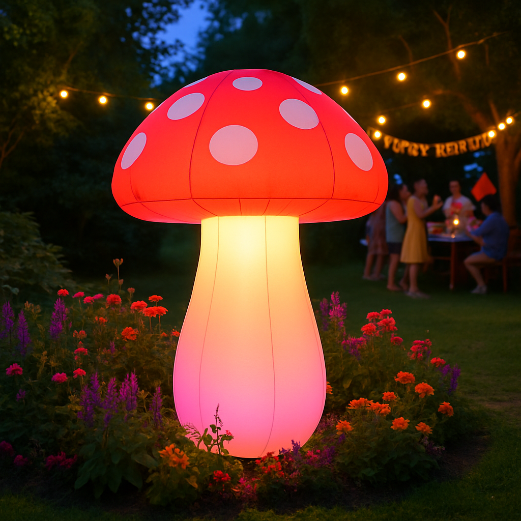 Enhancing Outdoor Events with Easy-to-Set-Up LED Mushroom Decor Enhancing Outdoor Events with Easy-to-Set-Up LED Mushroom Decor