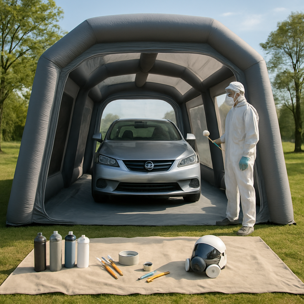 Setting Up Your Inflatable Tent: Tips for Optimal Painting Conditions