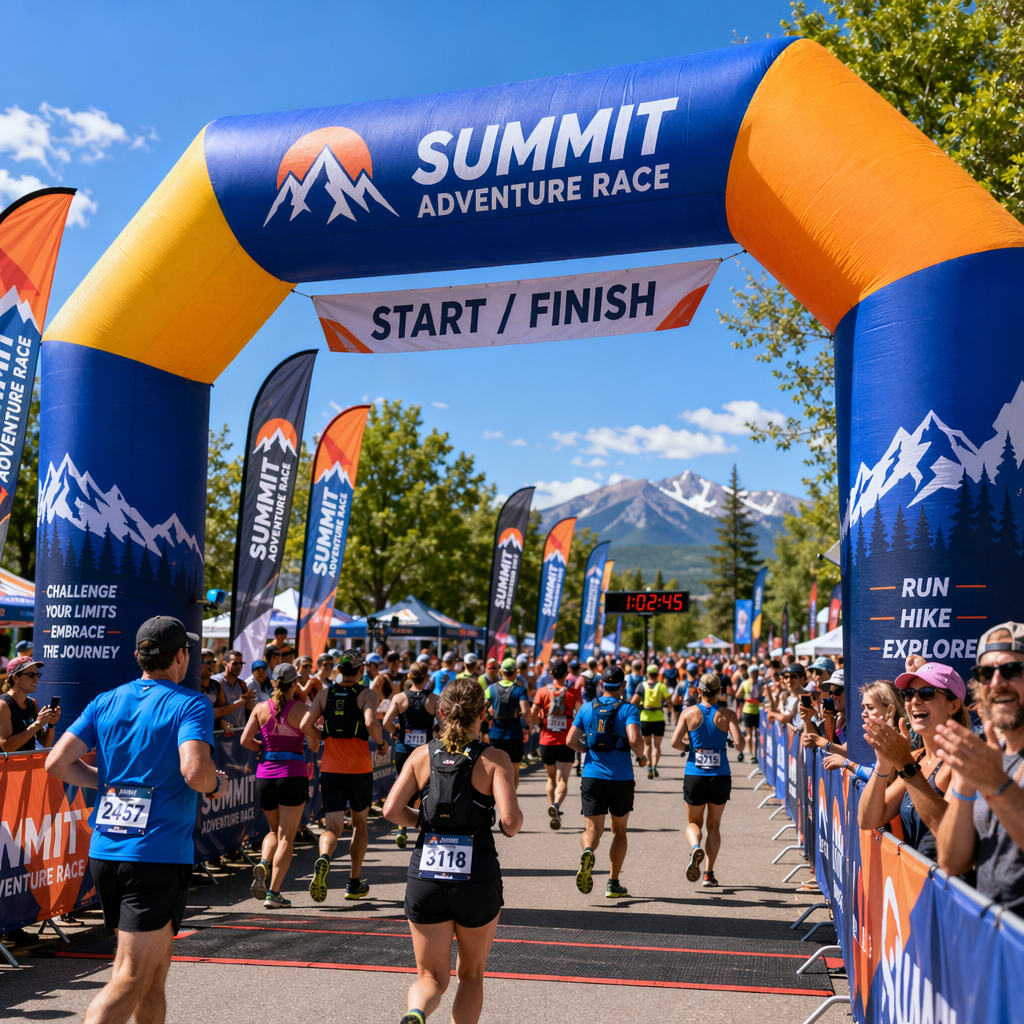 Benefits Of Using Inflatable Archways For Race Organizers To Enhance Outdoor Races  