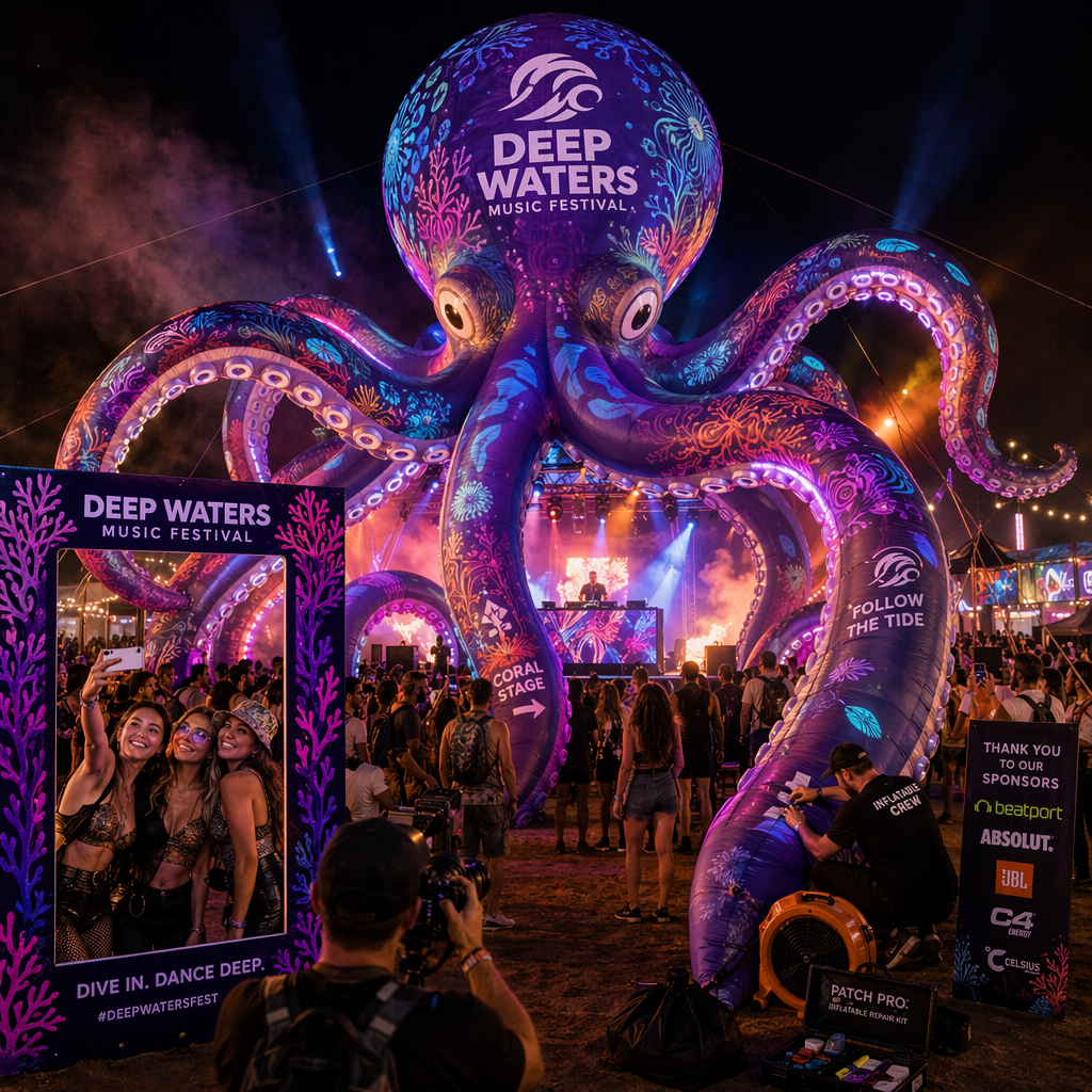 Creative Use Cases: Festival Centerpieces, Themed Parties, Promotional Activations, and Photo-Ready Stage Attractions Creative Use Cases: Festival Centerpieces, Themed Parties, Promotional Activations, and Photo-Ready Stage Attractions