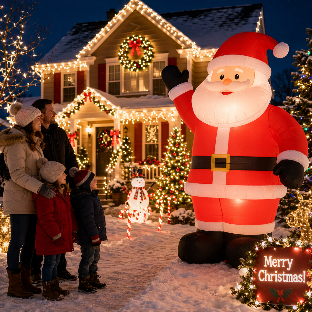 Discover the Ease of Easy-to-Set-Up Inflatable Christmas Decorations for Festive Outdoor Spaces Discover the Ease of Easy-to-Set-Up Inflatable Christmas Decorations for Festive Outdoor Spaces