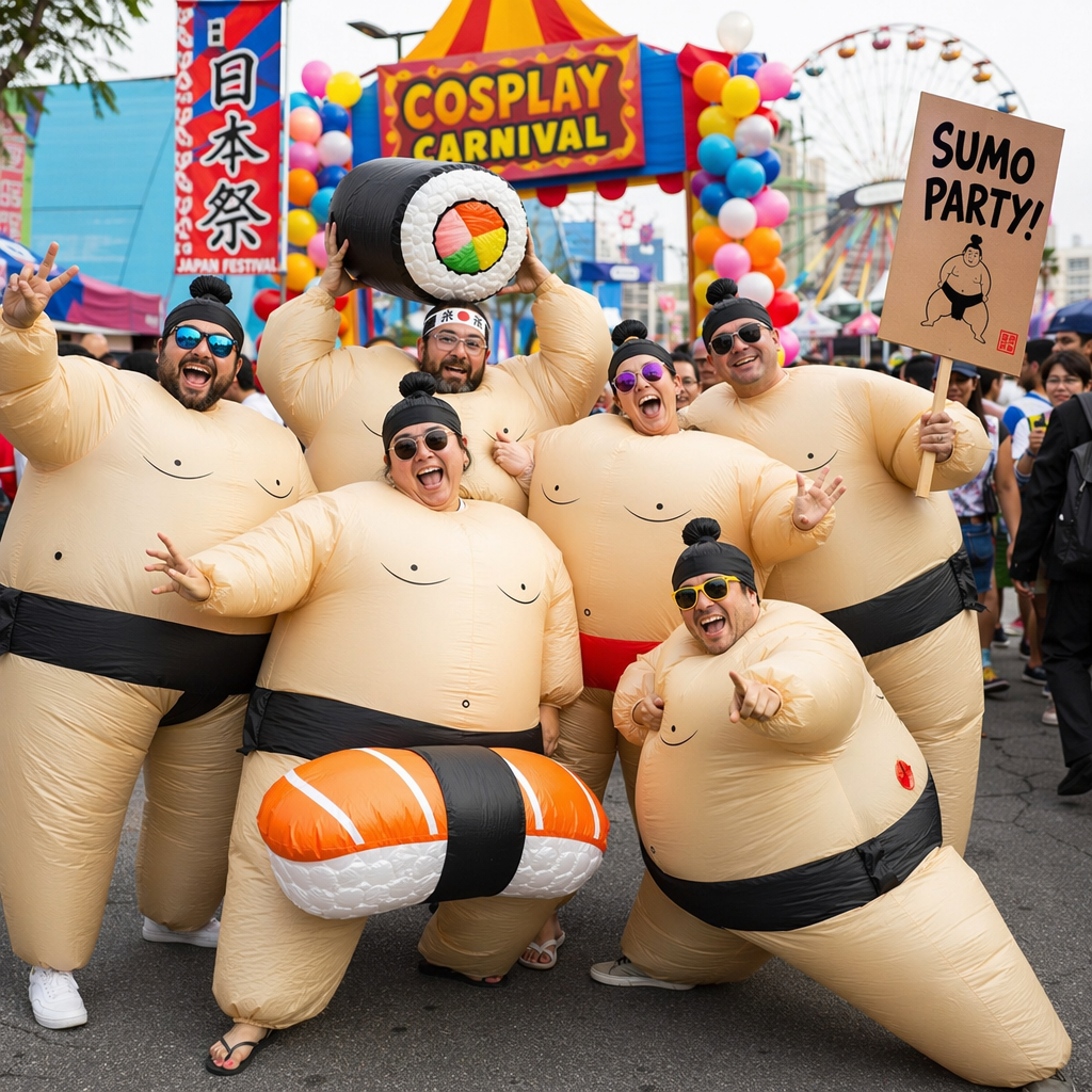 Experience the Joy of Fun Inflatable Costumes for Cosplay Events and Carnivals  
