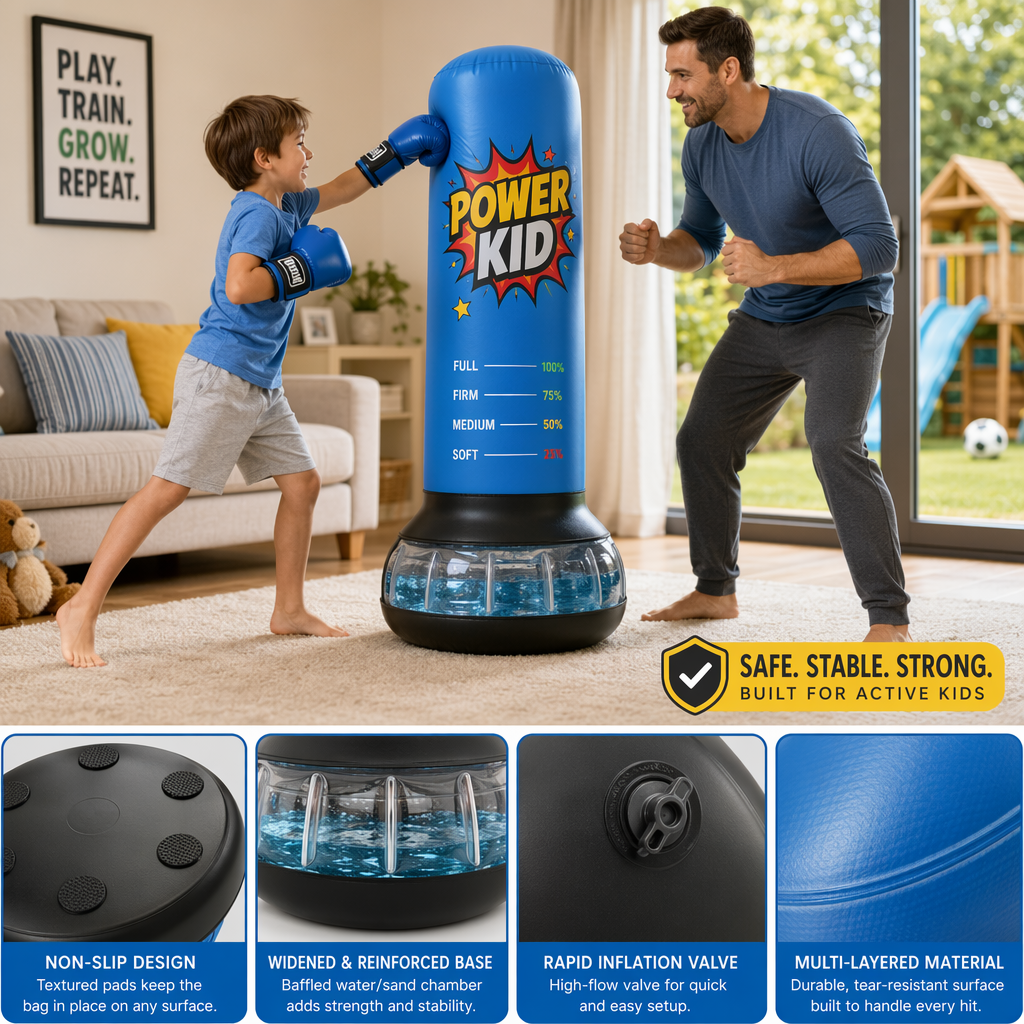 How an inflatable punching bag for kids and adults durable reinforced base improves stability, safety, and longevity How an inflatable punching bag for kids and adults durable reinforced base improves stability, safety, and longevity