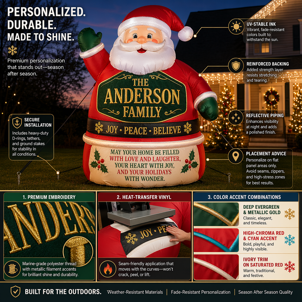 How to Personalize: Adding a Custom Message, Embroidery Options, and Color Accents How to Personalize: Adding a Custom Message, Embroidery Options, and Color Accents