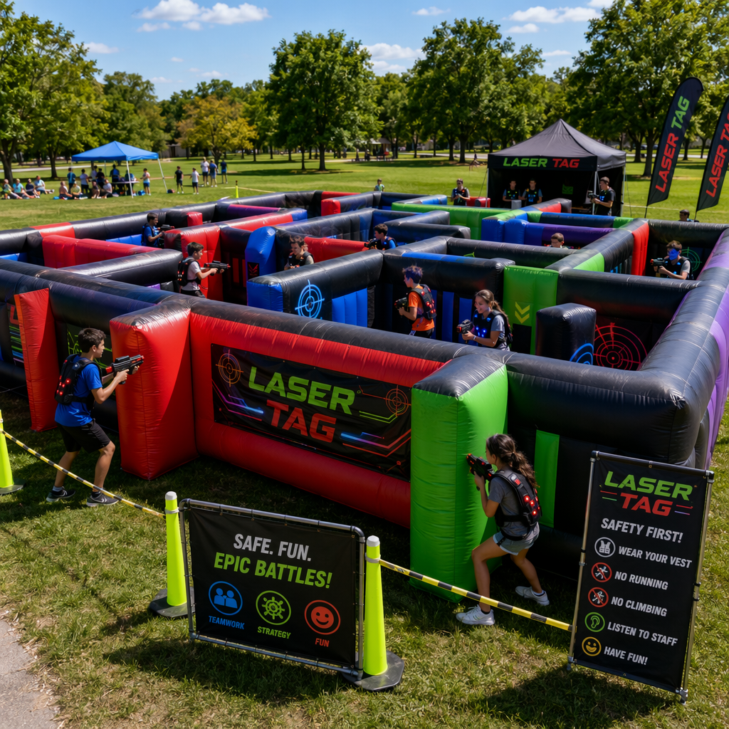 How to Set Up an Inflatable Maze for Outdoor Activities: A Step-by-Step Guide  